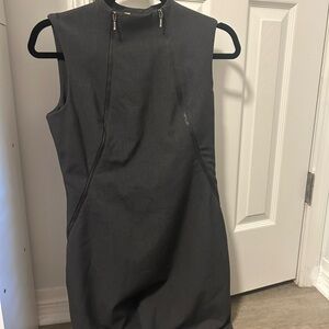 Calvin Klein Charcoal Sleeveless Mini Dress